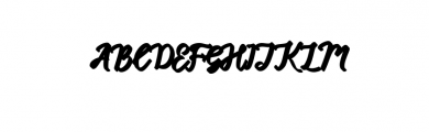 SweetCandyPinkScript.ttf Font UPPERCASE