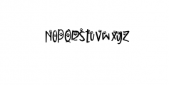 Sweetfy Font LOWERCASE