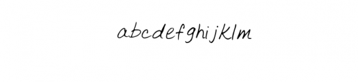 Sweetyhand Font Font LOWERCASE