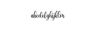 sweetgrace.otf Font LOWERCASE