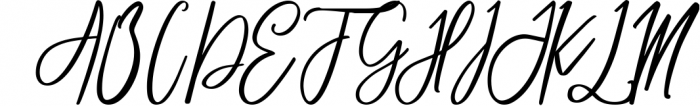 Swanish Typeface Font UPPERCASE