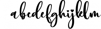 Sweet Glory - Beautiful Script Font 1 Font LOWERCASE