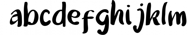 Sweet Letter 1 Font LOWERCASE