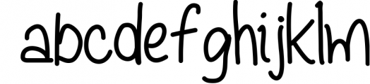 Sweet Meg - a Handwritten font Font LOWERCASE