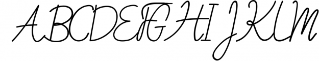 Sweet Petunia Handwritten Script Font UPPERCASE
