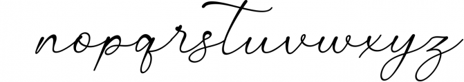 Sweet Signature - Valentine Script Font 1 Font LOWERCASE