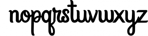 Sweet Talk Font LOWERCASE