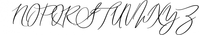 Sweet Waves - Luxury Handwritten 1 Font UPPERCASE