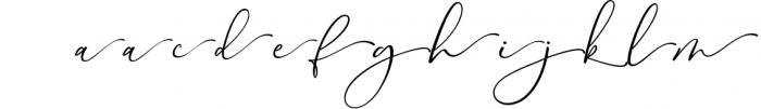 Sweet Waves - Luxury Handwritten Font LOWERCASE