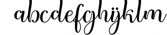 Sweet lady Script Font LOWERCASE