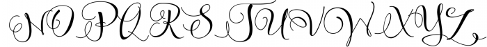 Sweetline Script Font UPPERCASE