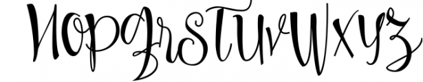 Sweetline Script Font LOWERCASE