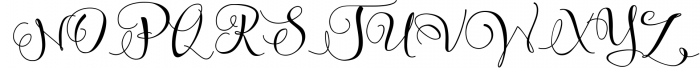 Sweetline Typeface Font UPPERCASE