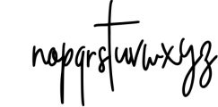 Sweety Lovers - Signature Script Font LOWERCASE
