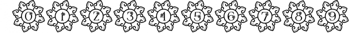 Swirly Mandala Monogram Font Font OTHER CHARS