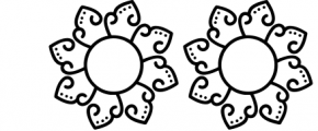 Swirly Mandala Monogram Font Font OTHER CHARS