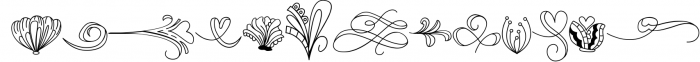 Swooshy Bois - Doodle Font Font LOWERCASE