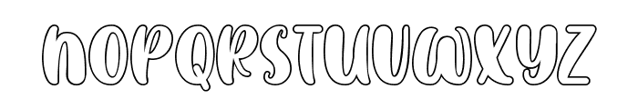 SWEET DUCK Personal Use Only Outline Font LOWERCASE