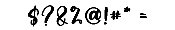 SWEET SIMPLE Font OTHER CHARS