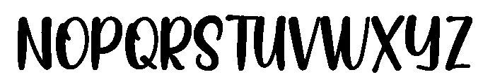 SWEET SIMPLE Font UPPERCASE