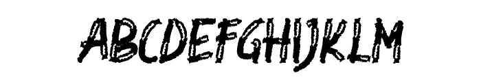 Swag Ghost Demo Font UPPERCASE