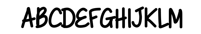 SwaggerBold Font UPPERCASE