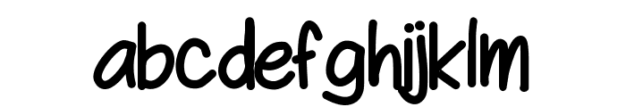 SwaggerBold Font LOWERCASE