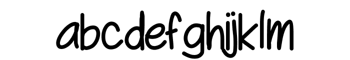 Swagger Font LOWERCASE