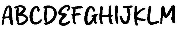 Swallow Balloon Font UPPERCASE
