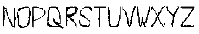 Swamp Pixel Regular Font LOWERCASE