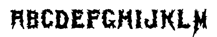 SwampTerror Font LOWERCASE