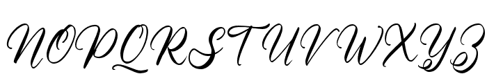 SwansongFREE Font UPPERCASE