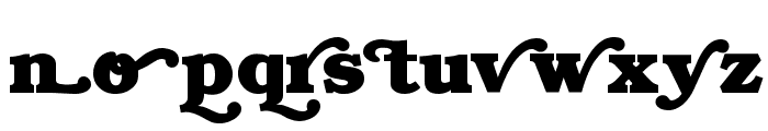 Swash  Normal Font LOWERCASE