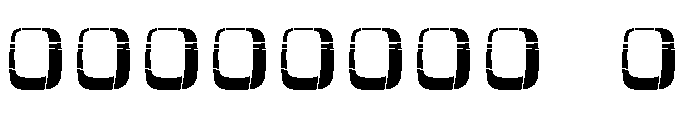 Swatch Touch Font OTHER CHARS