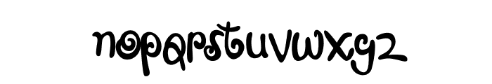 Swaylea Font LOWERCASE