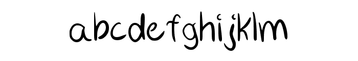 Sweemone Regular Font LOWERCASE
