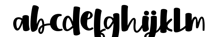Sweet Aloha - personal use Font LOWERCASE