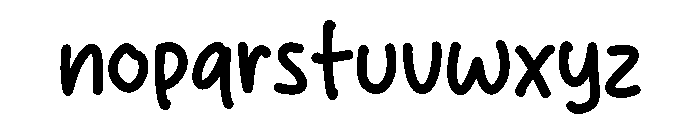 Sweet Biscuit Font LOWERCASE