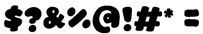 Sweet Bread Font OTHER CHARS