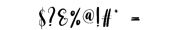Sweet Christmas Font OTHER CHARS