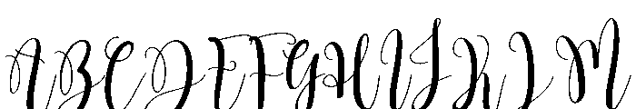 Sweet Christmas Font UPPERCASE