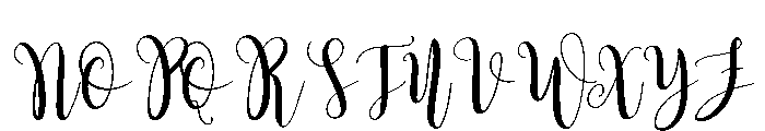 Sweet Christmas Font UPPERCASE