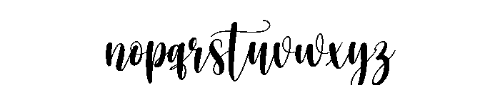 Sweet Christmas Font LOWERCASE