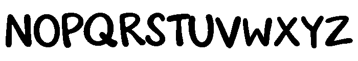 Sweet Cucumber Mocktail Font UPPERCASE