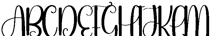 Sweet Daddy Font UPPERCASE