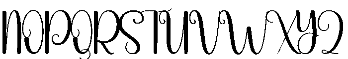 Sweet Daddy Font UPPERCASE