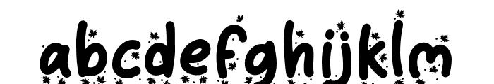 Sweet Maple Display - Personal Use Font LOWERCASE