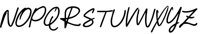 Sweet Note Font UPPERCASE