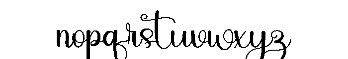 Sweet Pineapple Font LOWERCASE