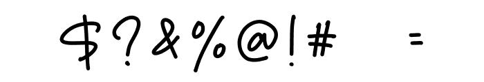 Sweet Romantic Font OTHER CHARS